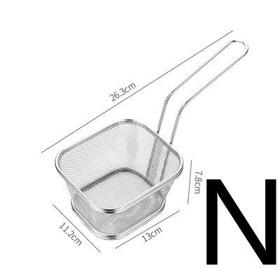 Stainless Steel Hot Pot Colander Filter Mesh With Hook