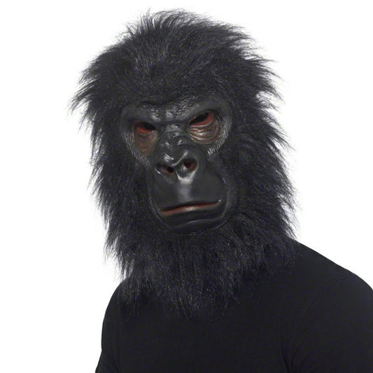 Latex Gorilla Headgear Halloween Mask