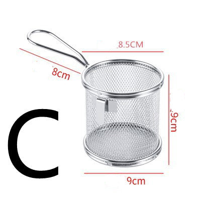 Stainless Steel Hot Pot Colander Filter Mesh With Hook