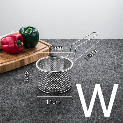 Stainless Steel Hot Pot Colander Filter Mesh With Hook