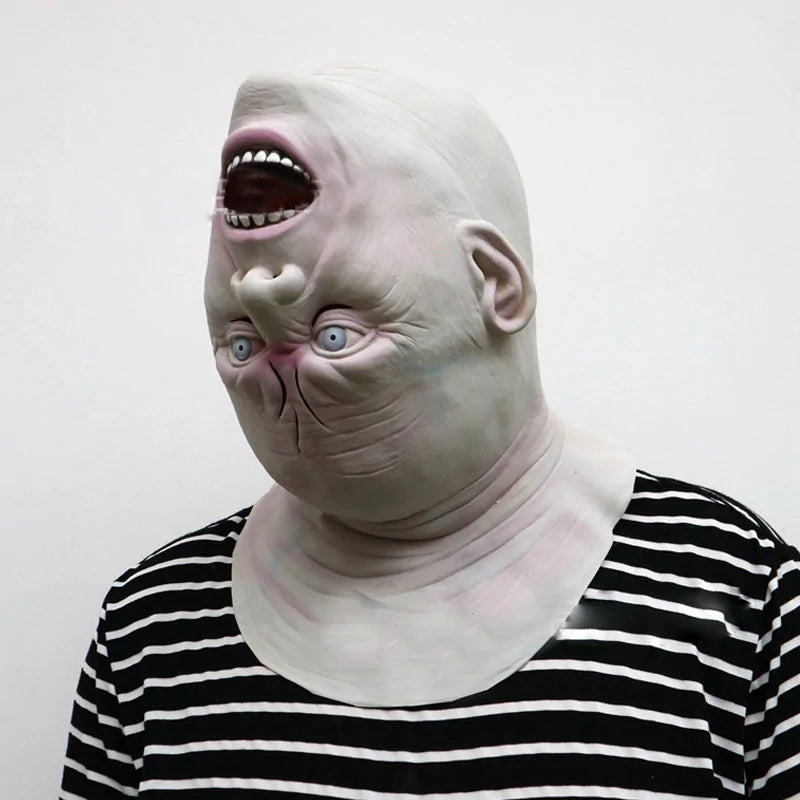 Latex Alien Zombie Face Cosplay Mask