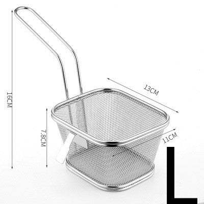 Stainless Steel Hot Pot Colander Filter Mesh With Hook