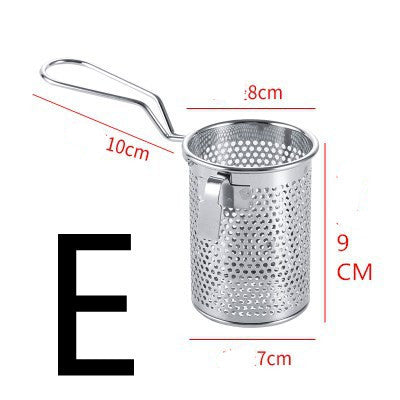 Stainless Steel Hot Pot Colander Filter Mesh With Hook