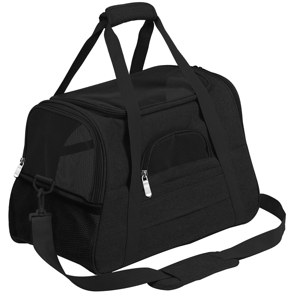 Messenger/ Backpack Style Pet Carrier Travel Bag