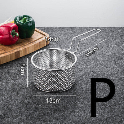 Stainless Steel Hot Pot Colander Filter Mesh With Hook