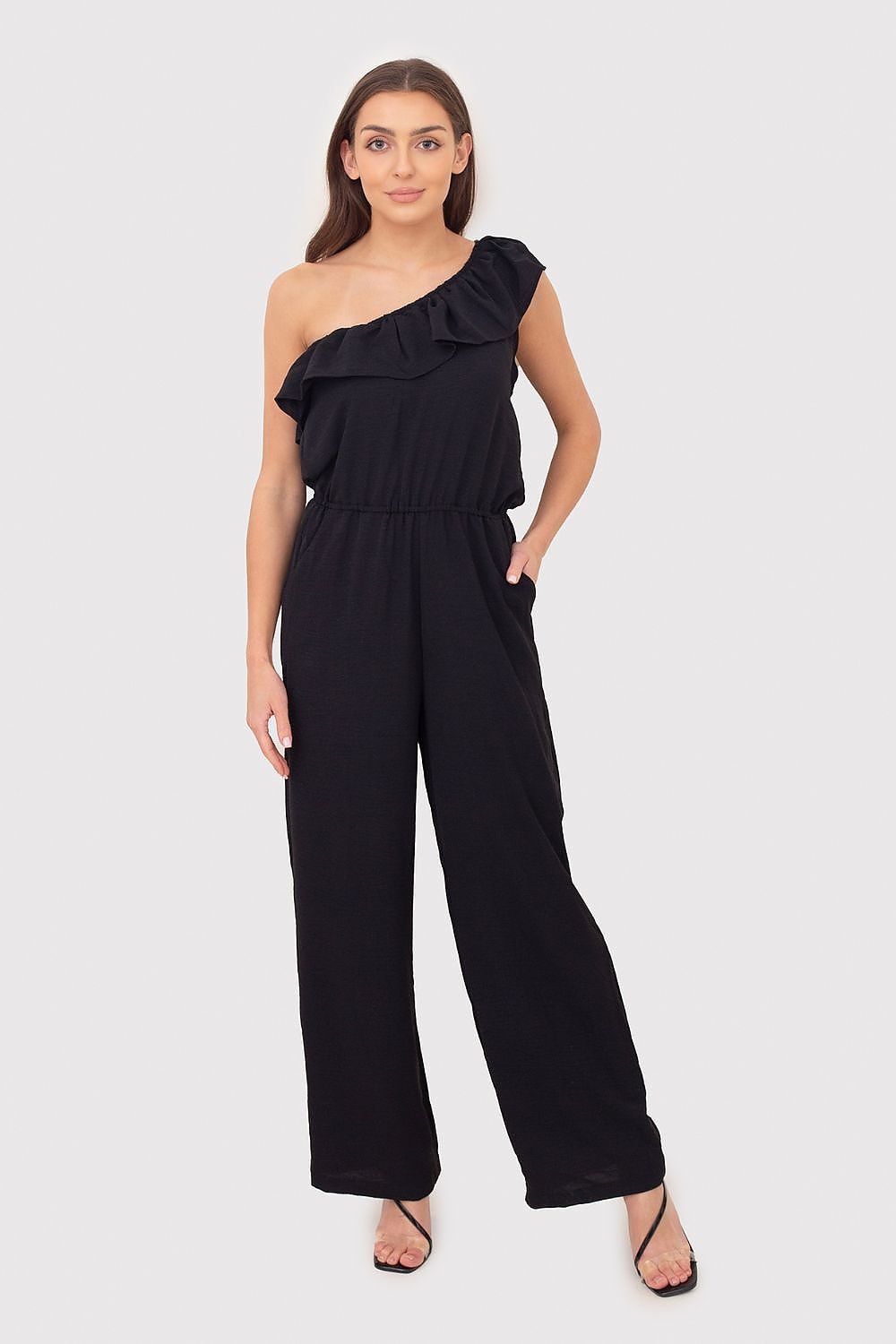 One Shoulder Jumpsuit