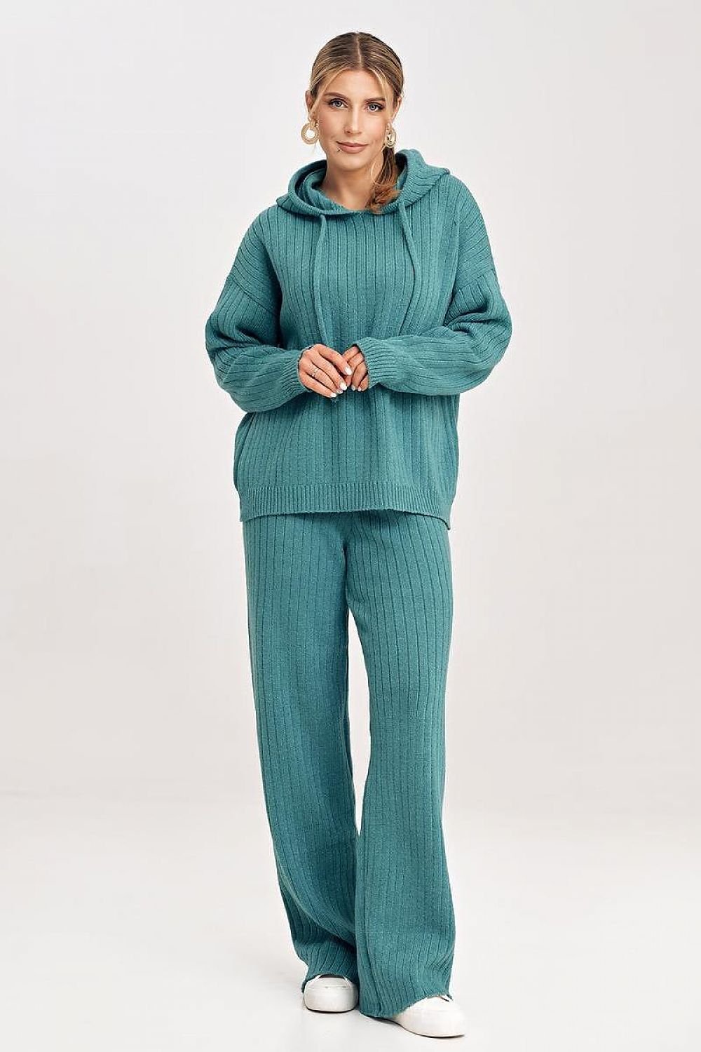 Knitted Hood Sweatsuit