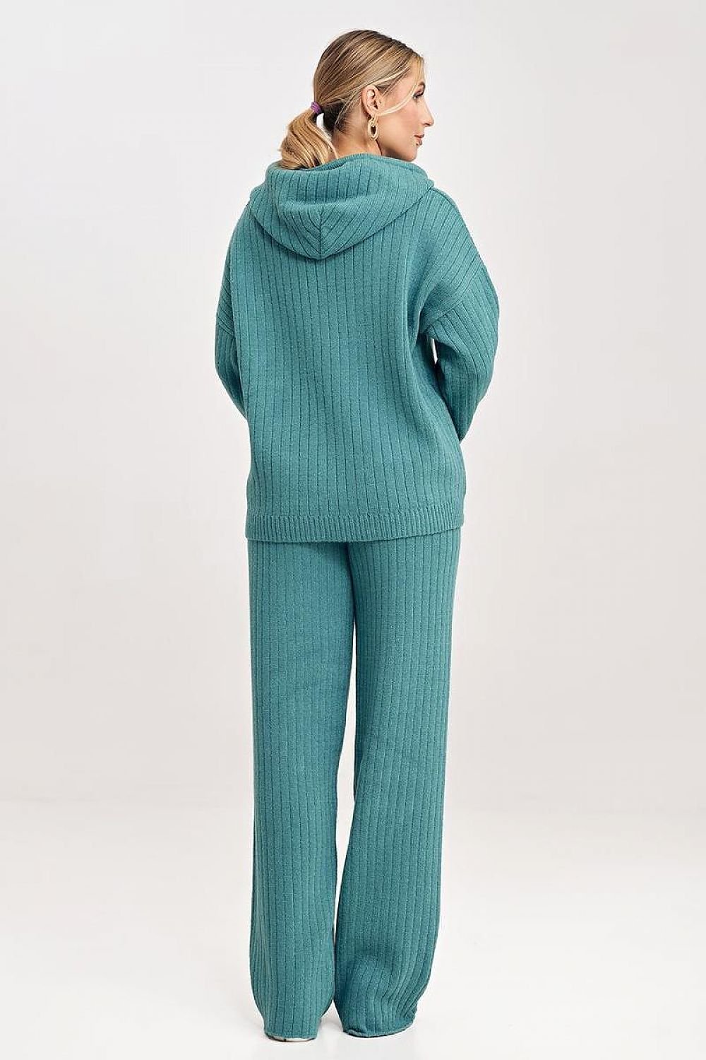 Knitted Hood Sweatsuit