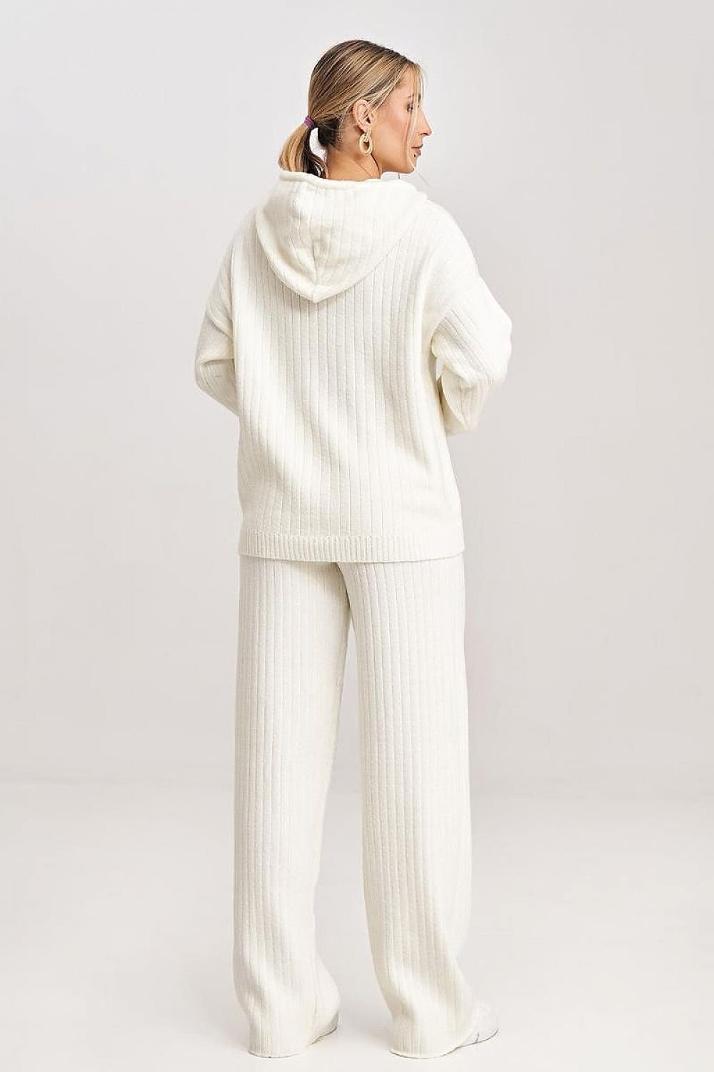 Knitted Hood Sweatsuit