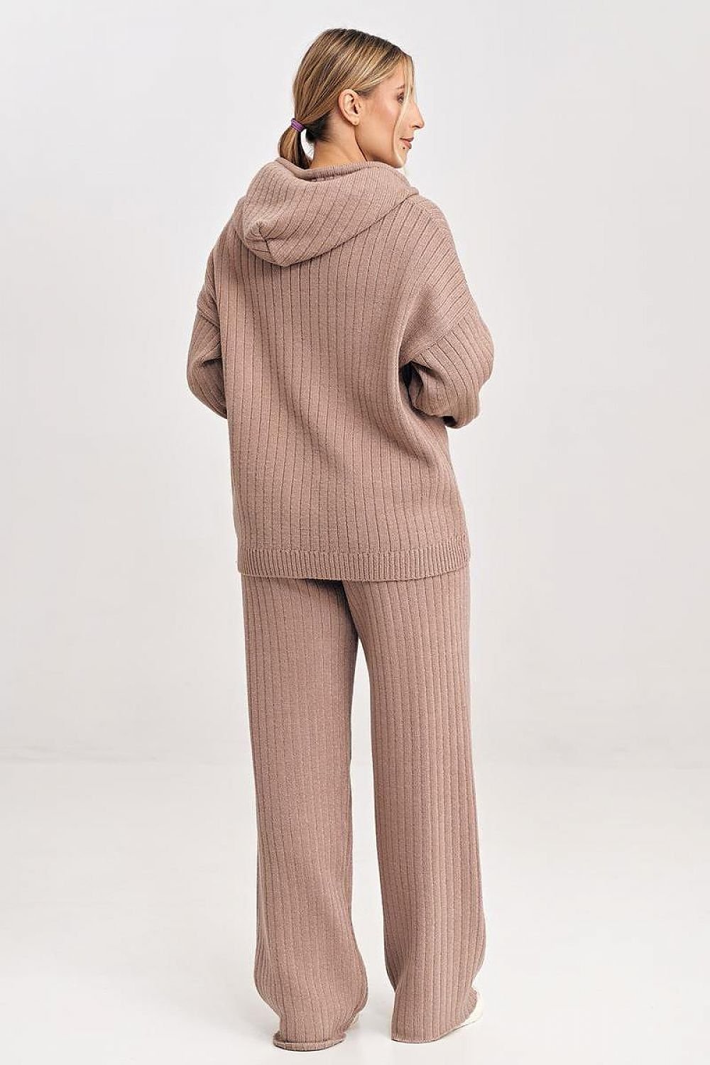 Knitted Hood Sweatsuit