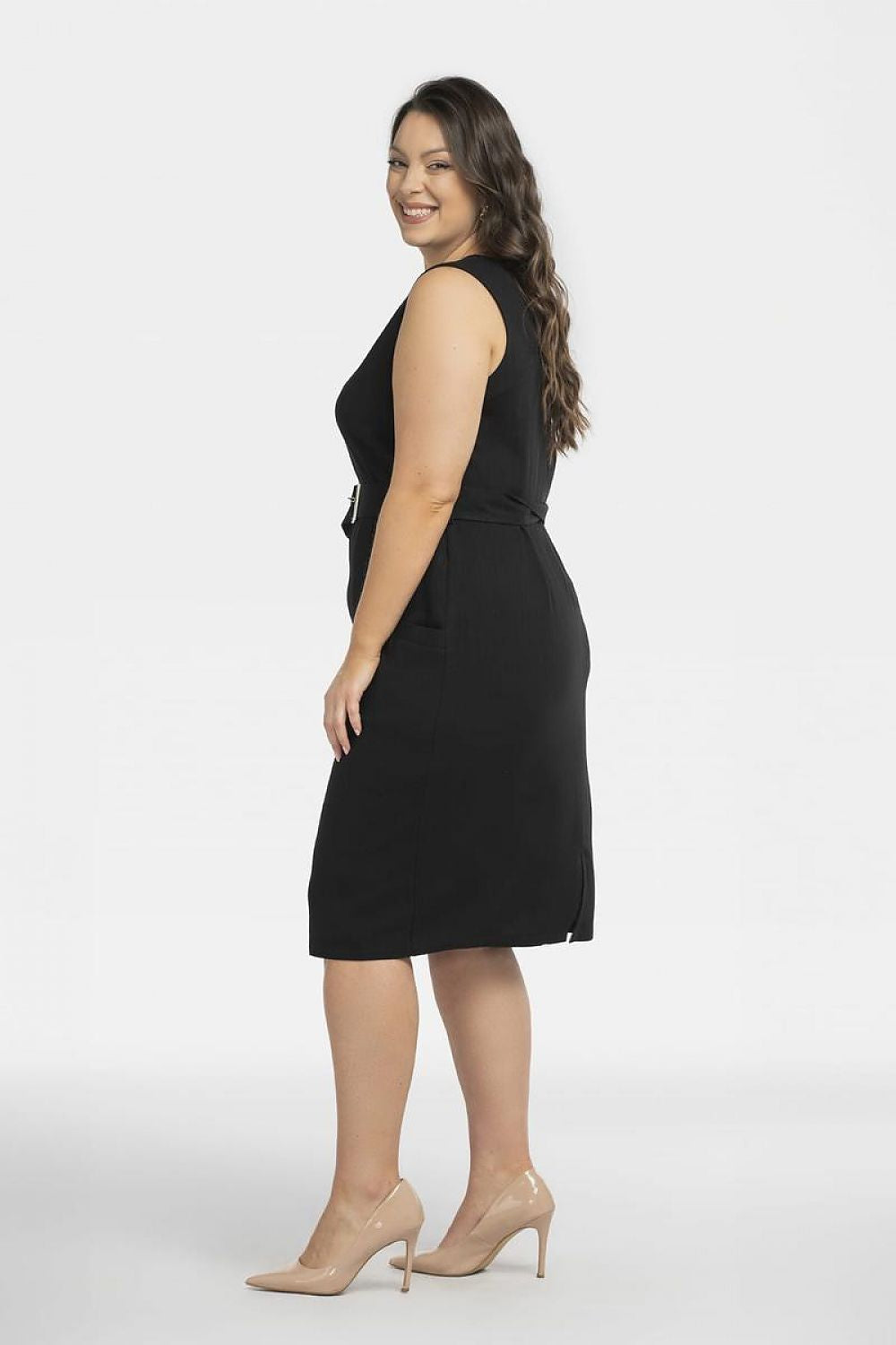 Plus size dress model 198157 Karko