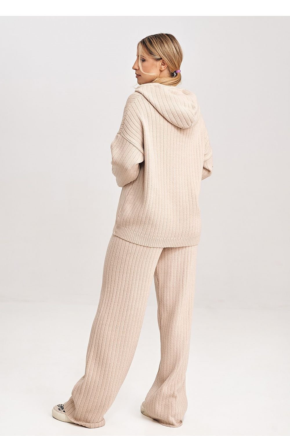 Knitted Hood Sweatsuit