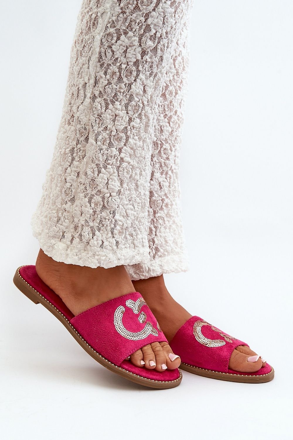 Suede Flip-Flops