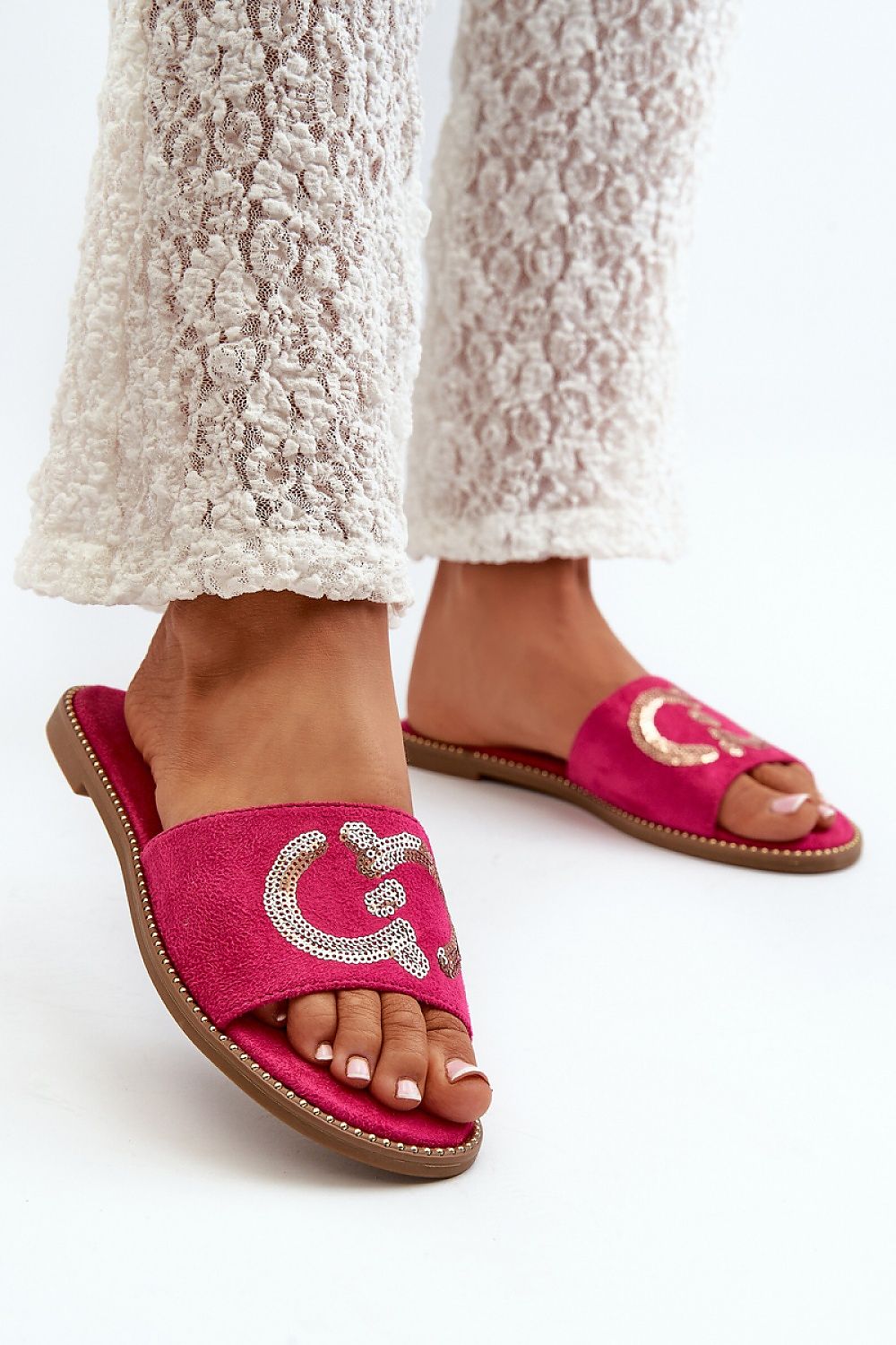 Suede Flip-Flops