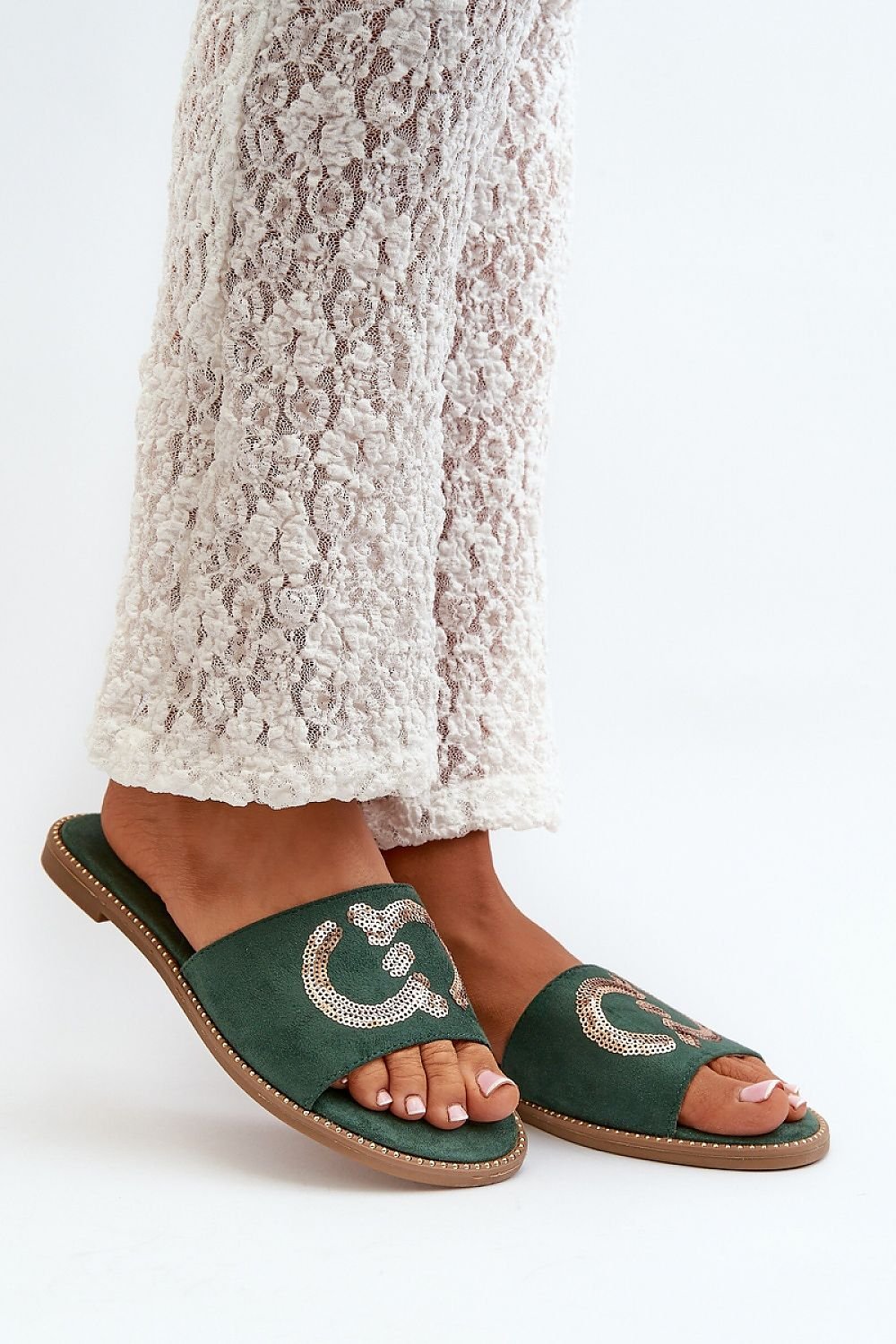 Suede Flip-Flops