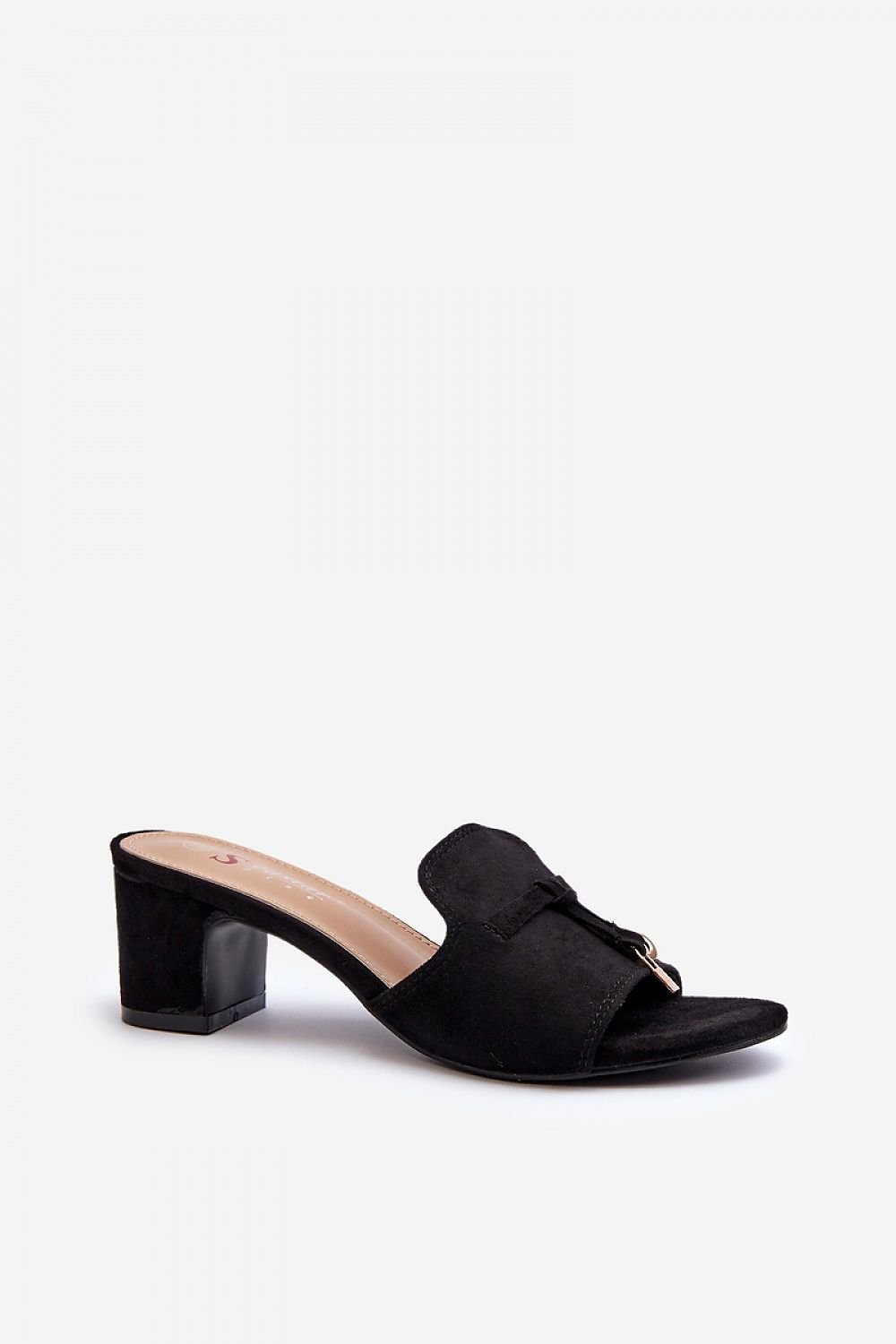 Classic Heel Sandal-Black