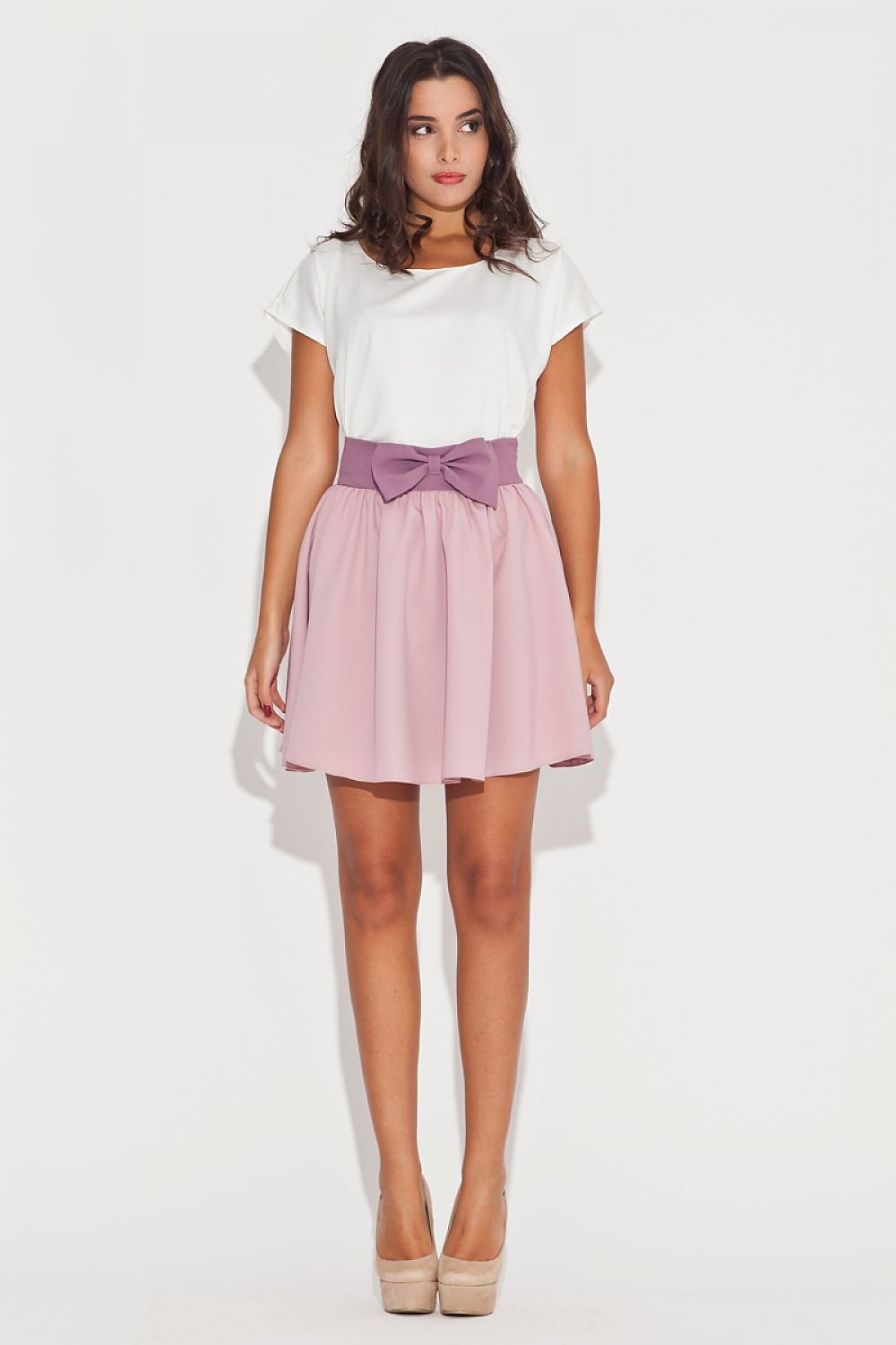 Flared Bow Skirt