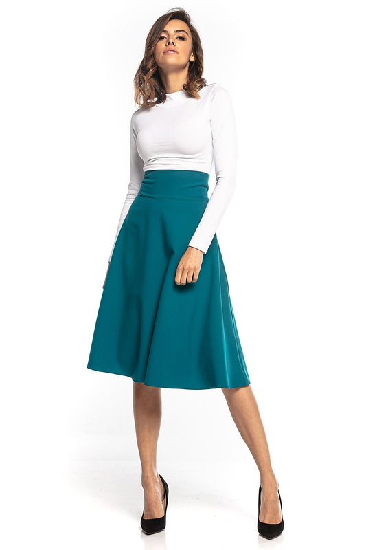 High Waste Midi Skirt