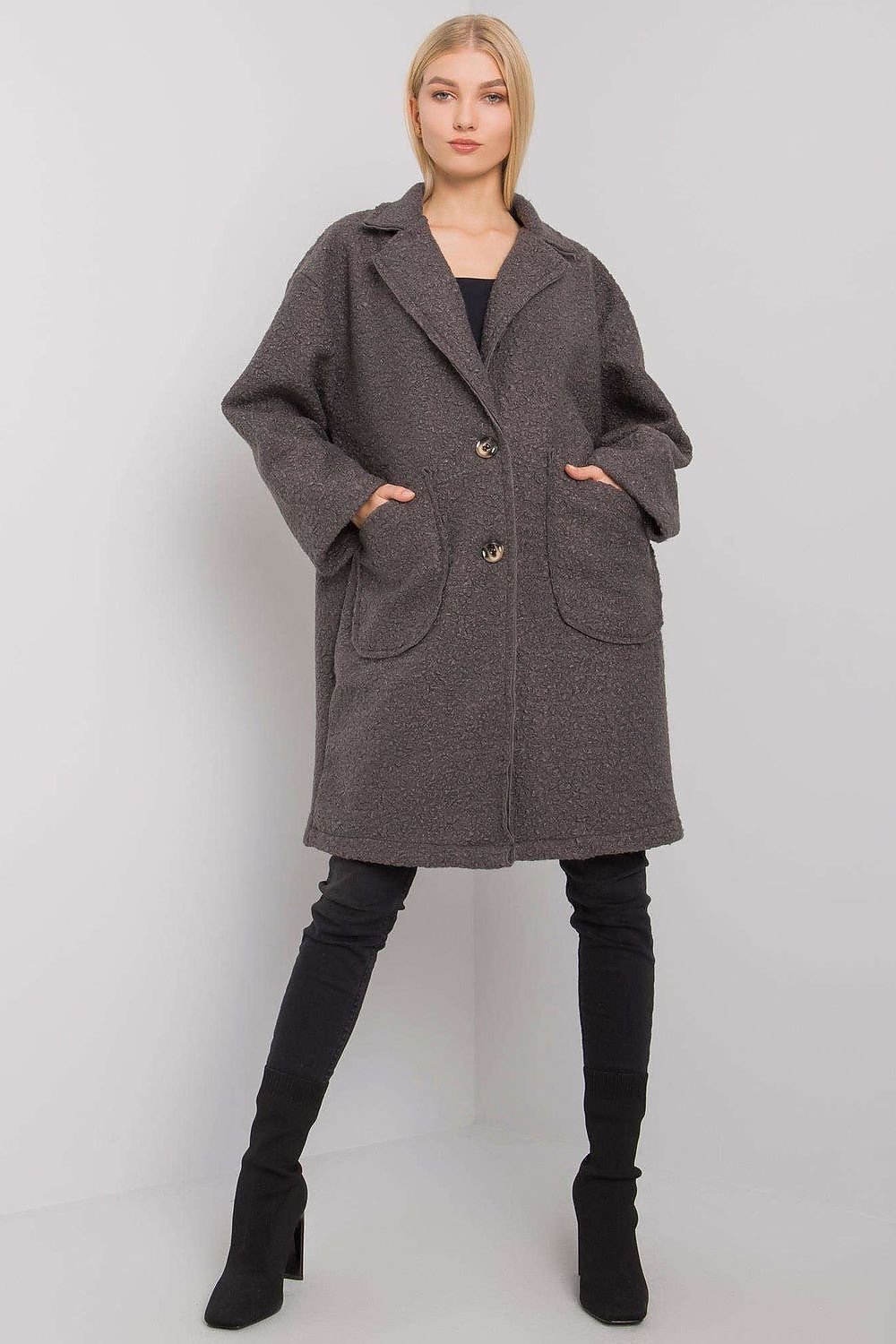 Oversize Button Coat