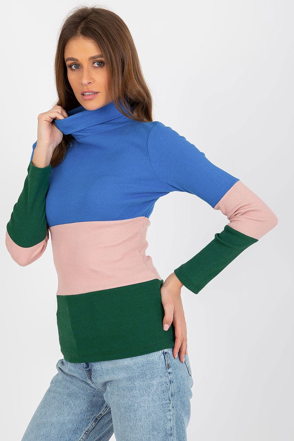 Multi-Color Turtleneck