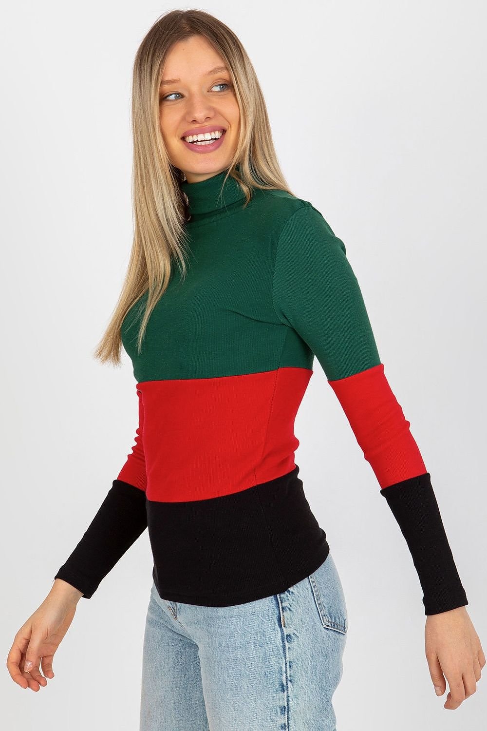 Multi-Color Turtleneck