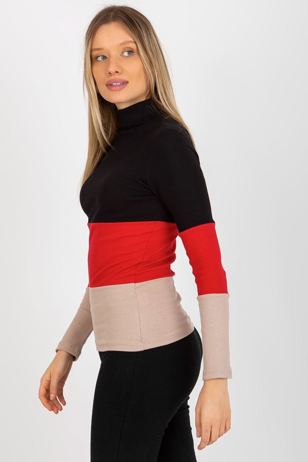 Multi-Color Turtleneck