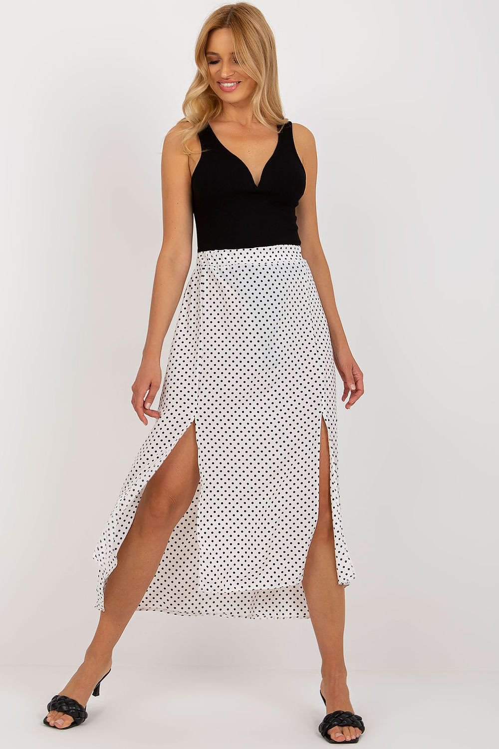 Long skirt model 181364 Rue Paris