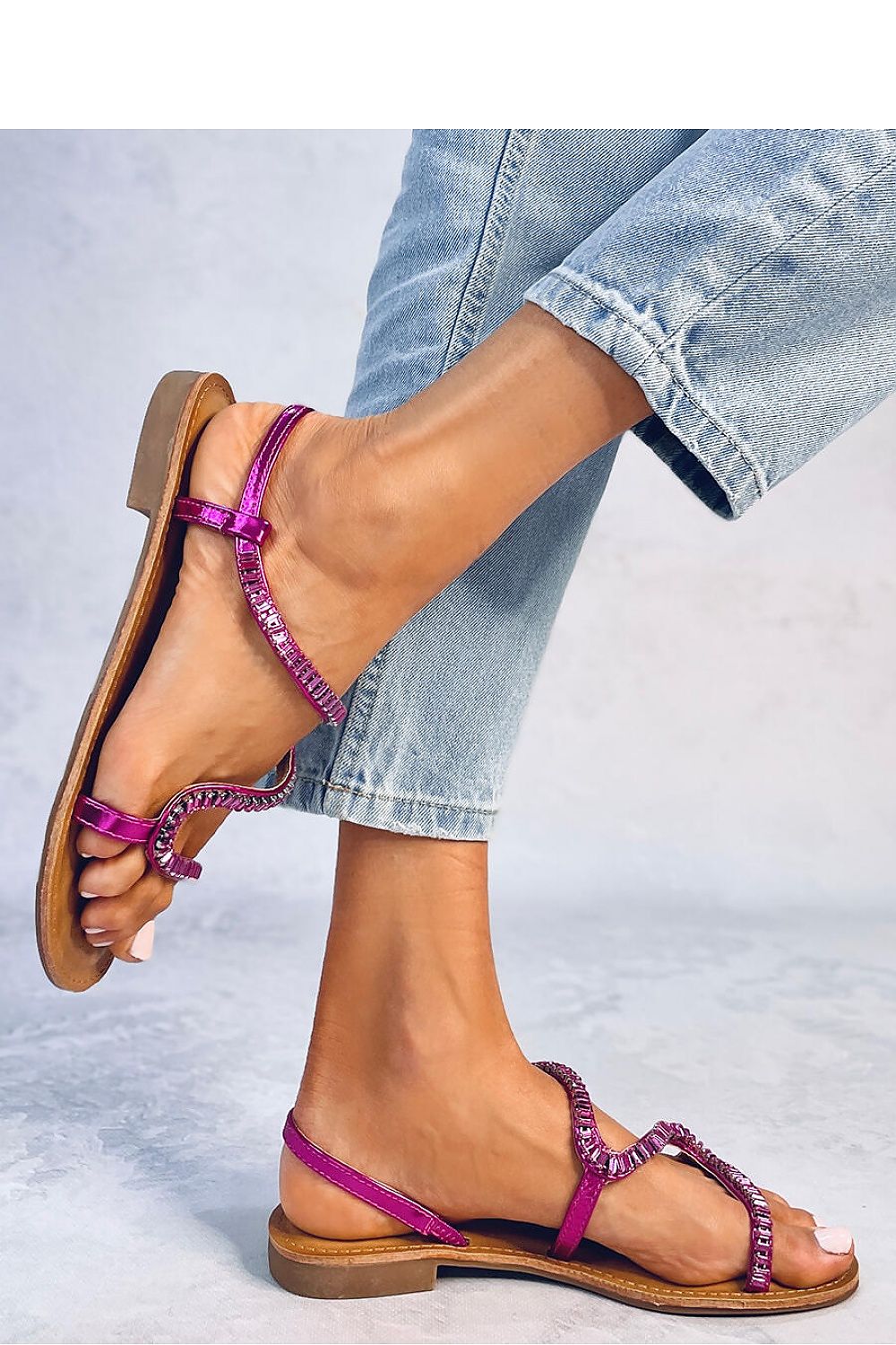 Heel Strap Sandals-Pink