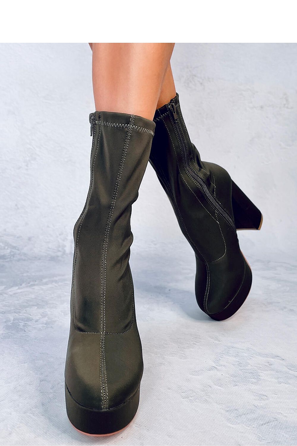 Platform Heel Boots