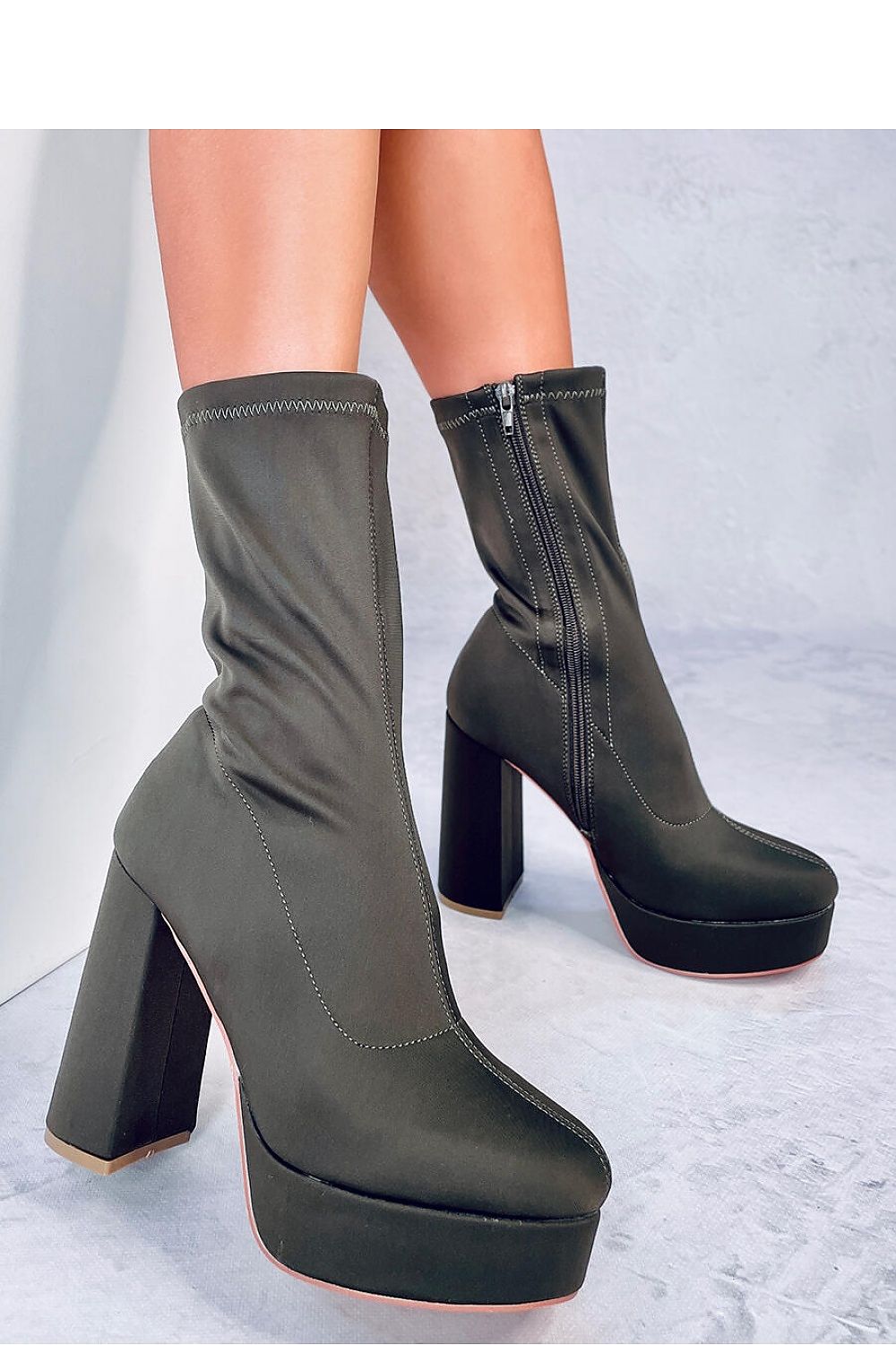 Platform Heel Boots