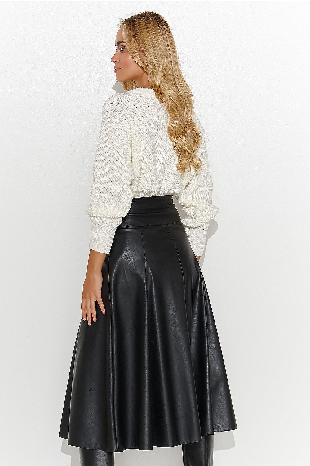 Waistline Belt Skirt