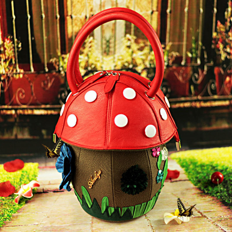 Japanese Colored Ladybug Tote Bag Cute