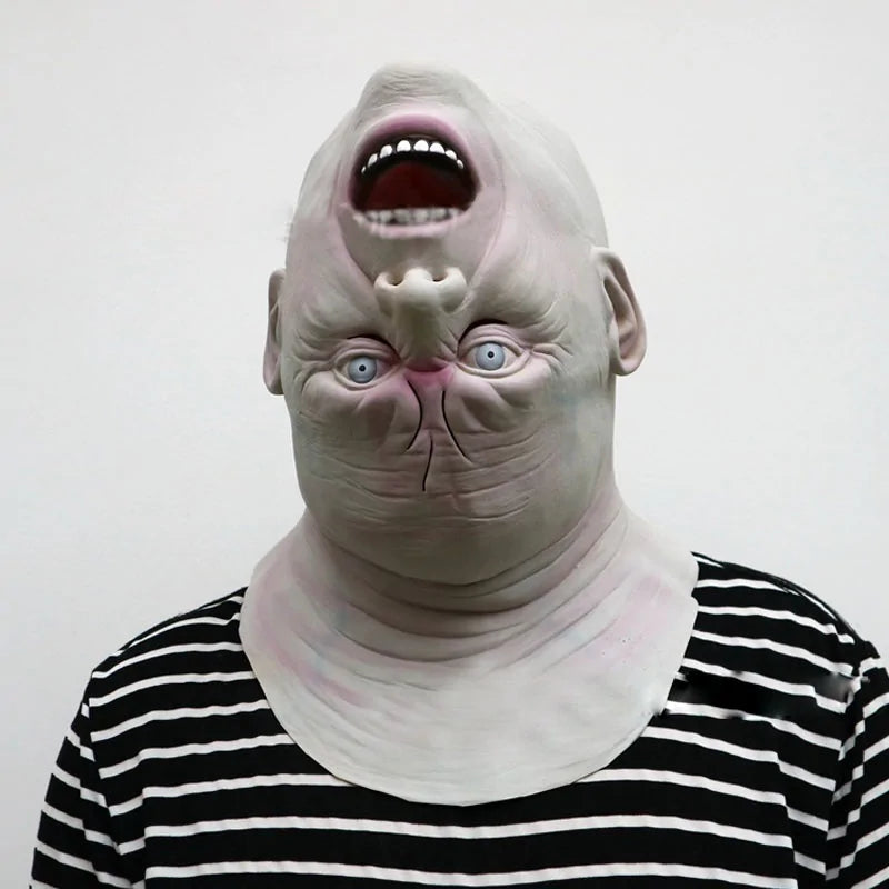 Latex Alien Zombie Face Cosplay Mask