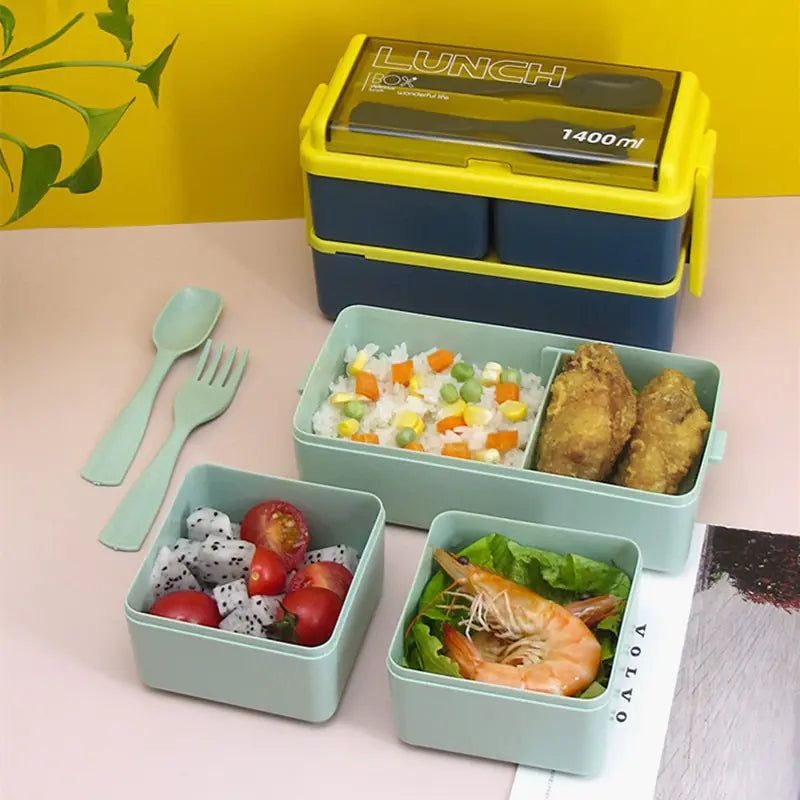 Double Layered Lunch Box