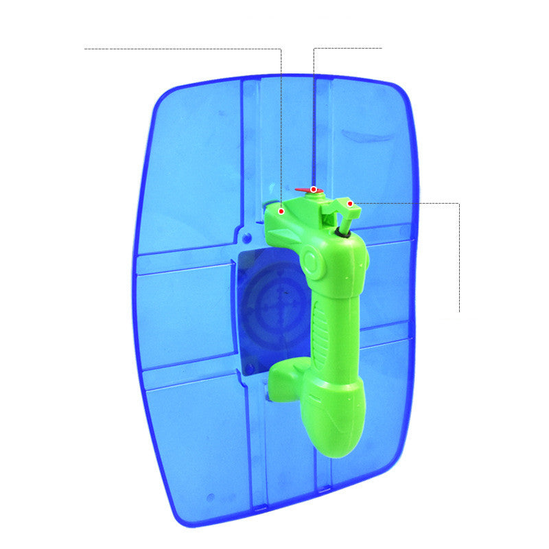 Outdoor Water shield w/attached water gun