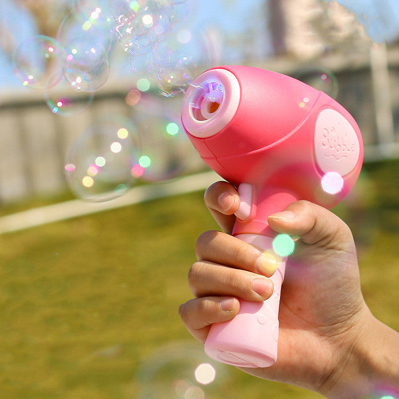 Children's 75ml Automatic outdoor summer bubble blower toy