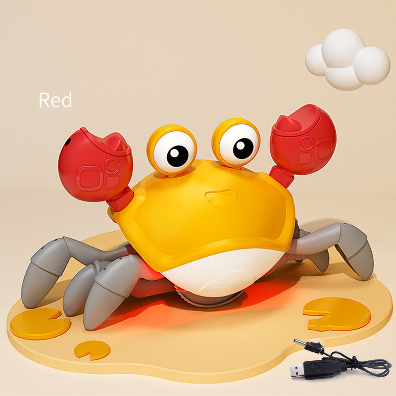 Induction Escape Crab Rechargeable Electric Musical Interactive Toy