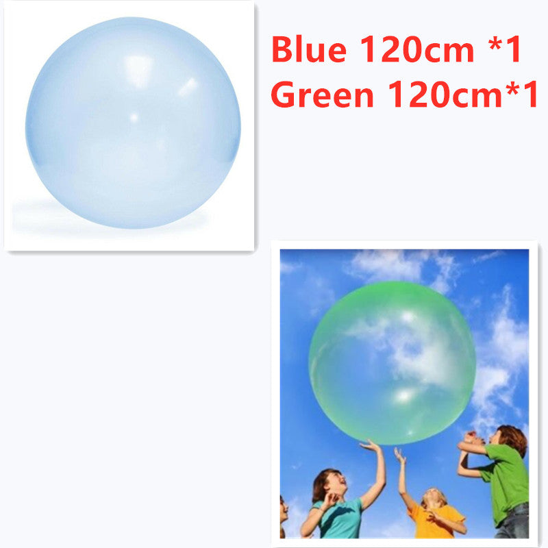 Air Filled outdoor water bubble balloon toys