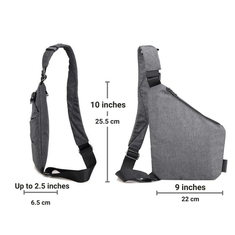 Flex Over Shoulder Travel Bag
