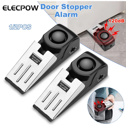 Door Stop Alarm - Portable Traveling Security