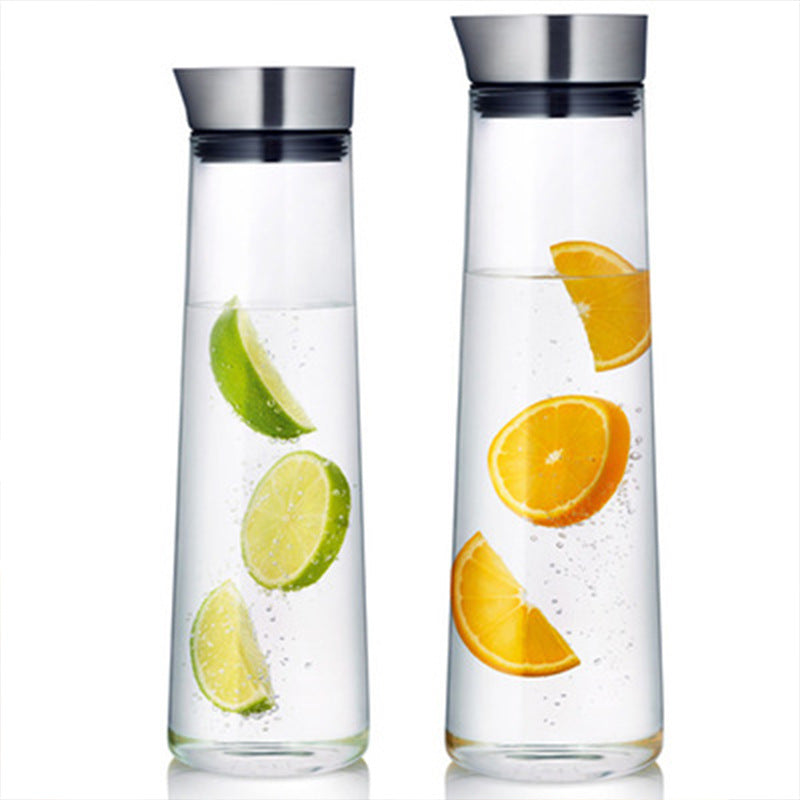 Thick glass Heat-resistant large capacity Beverage Carafe
