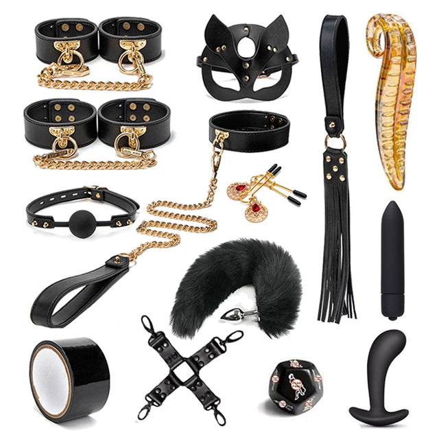 BLACKWOLF BDSM Bondage Kits