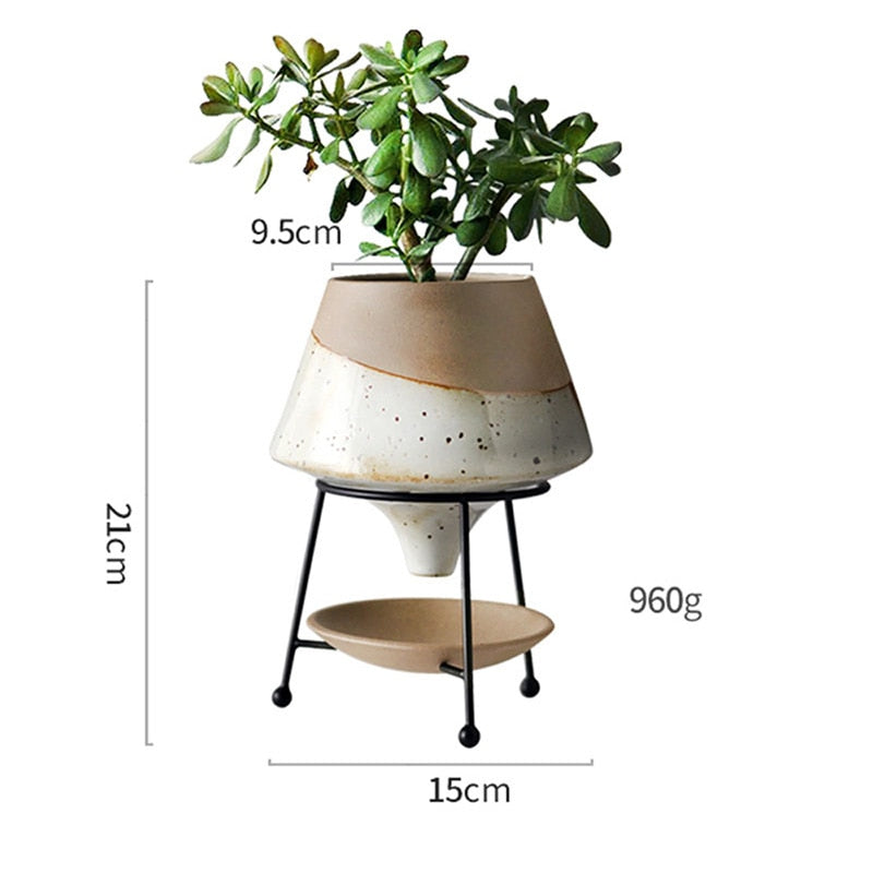 Decorative Ceramic Flowerpot