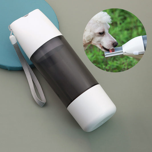 Portable Water Bottle Food Container For Pets.
