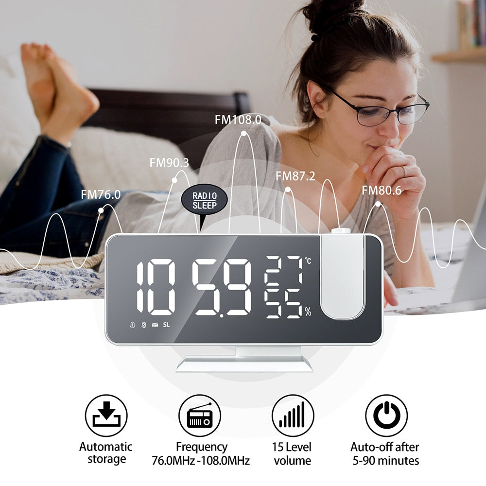 LED Digital Projection Clock