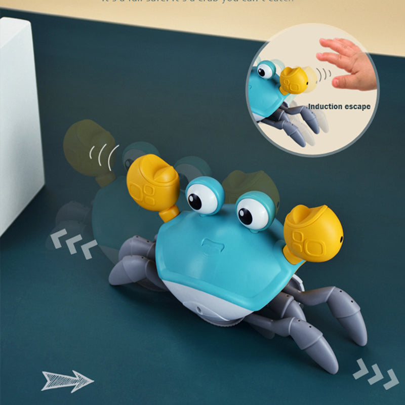 Induction Escape Crab Rechargeable Electric Musical Interactive Toy