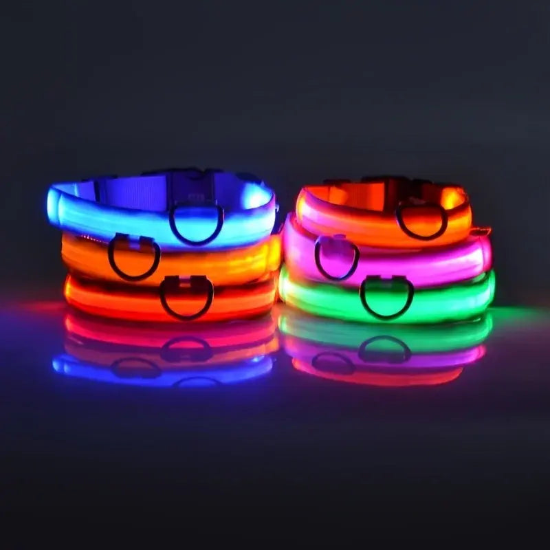 Flashing Glow Pet Collar