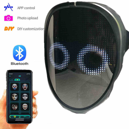 Bluetooth LED Light Up Mask