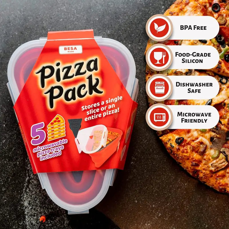 Pizza Slice Storage Container