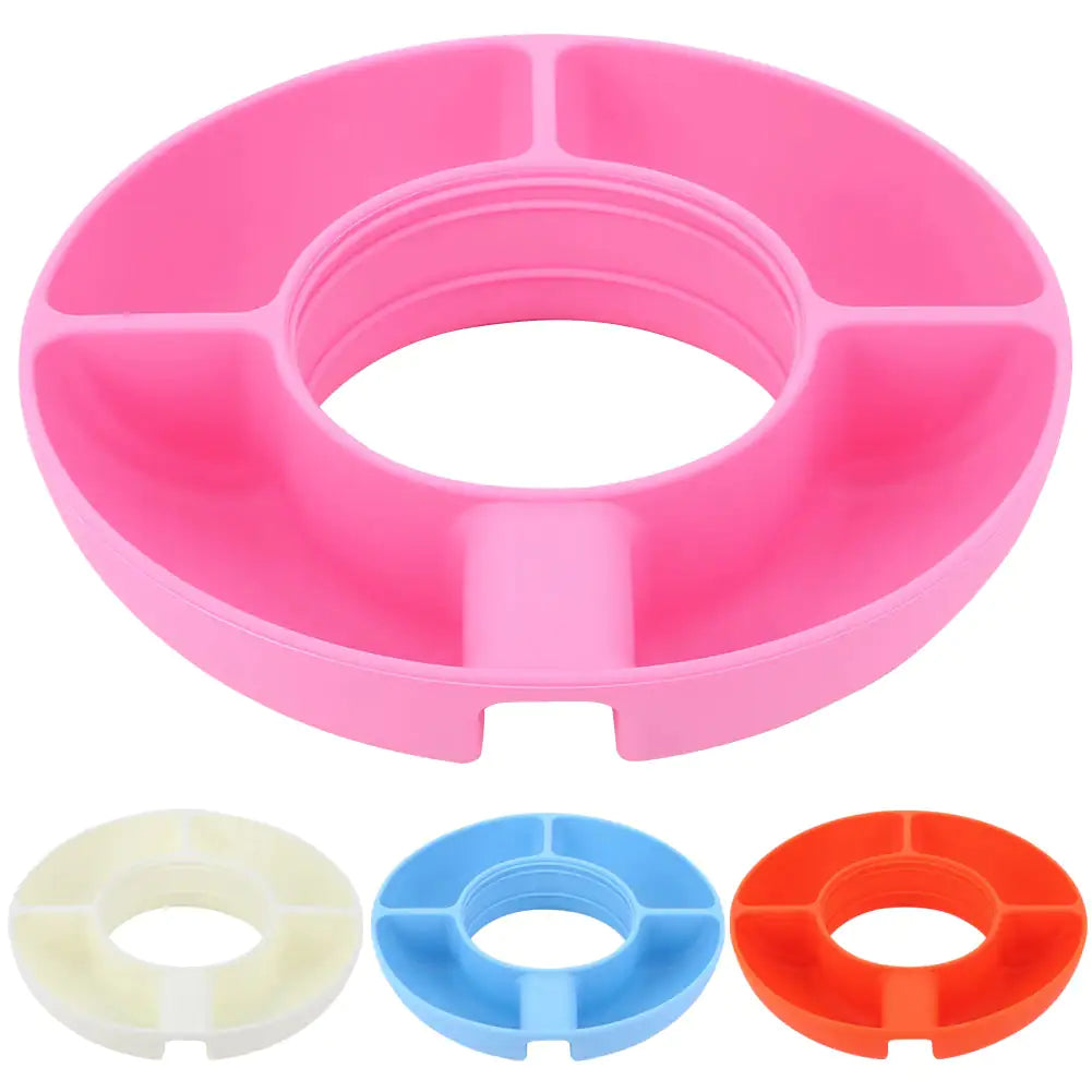 Silicone Snack Bowl Mug Attachment.